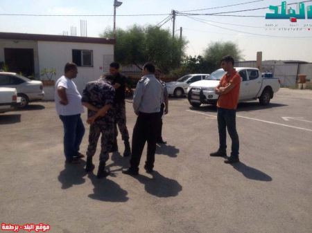 برطعة | الدفاع المدني - جنين في زيارة تفقدية للقرية