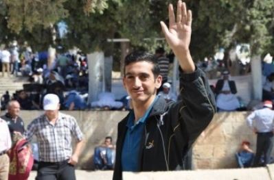 زوجة الشهيد مروان القواسمي ترثيه في كلمات معبرة