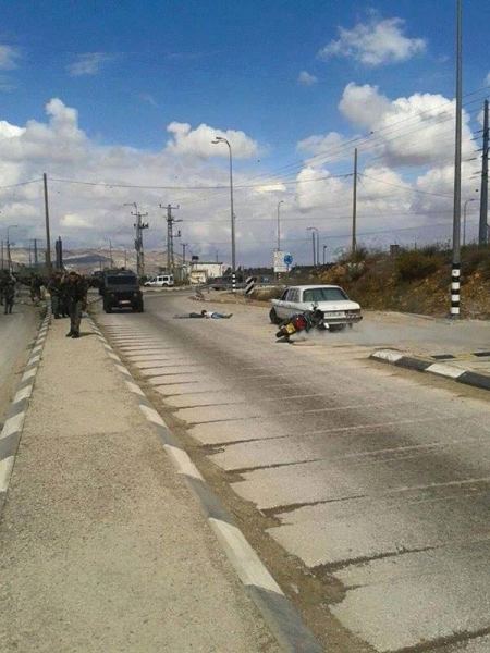 الاحتلال يعدم شابين فلسطينيين على حاجز زعترة القريب من نابلس