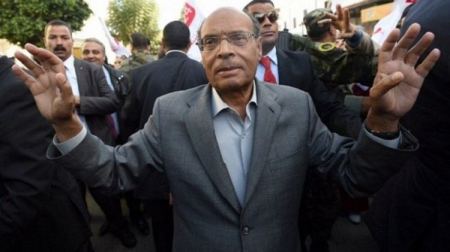 الاحتلال يرحّل المنصف المرزوقي بعد اعتراض أسطول الحرية 3