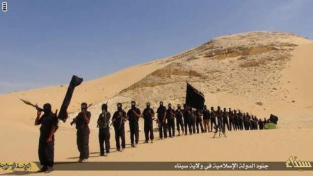 جيش الاحتلال الاسرائيلي يهدد بضرب داعش في سيناء 