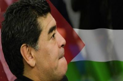 اشاعة ام حقيقة ؟ مارادونا سيدرب منتخب فلسطين !