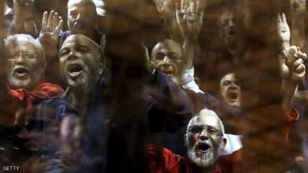 الغاء حكم الاعدام بحق محمد بديع وآخرون من جماعة الاخوان في مصر
