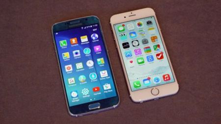 هل هاتف جلاكسي S6 افضل من ايفون 6 ؟