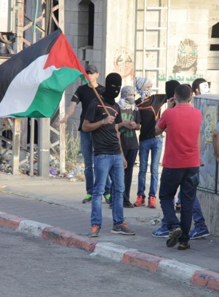 اعتقالات في تظاهرة بأم الفحم ضد العدوان الاسرائيلي على الفلسطينيين 