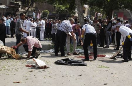 مصر ... مقتل 6 من أفراد الشرطة بانفجار في القاهرة